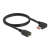 Predlžovací kábel DisplayPort DeLOCK 87077 1m 8K 60Hz pravoúhly