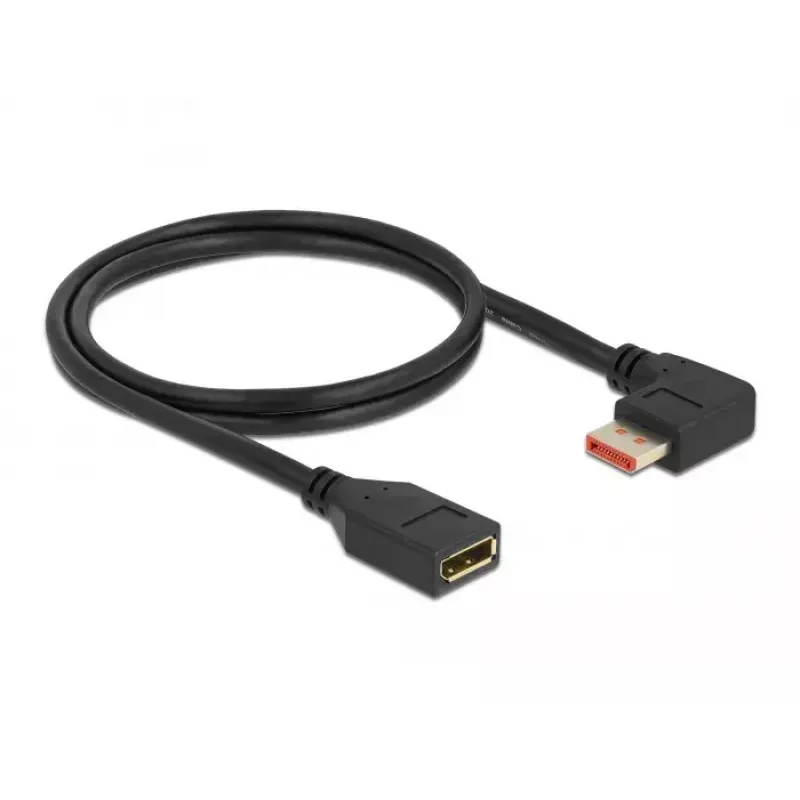 Predlžovací kábel DisplayPort DeLOCK 87077 1m 8K 60Hz pravoúhly