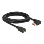 Predlžovací kábel DisplayPort DeLOCK 87079 3 m 8K 60 Hz zahnutý