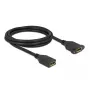 Kábel DisplayPort konektor samica na konektor samica pre panelovú montáž DeLOCK 87101