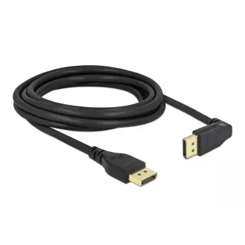 DELOCK kábel DisplayPort 3 m, DisplayPort na DisplayPort, priemer 5,7 mm, podporuje až 32 zvukových kanálov