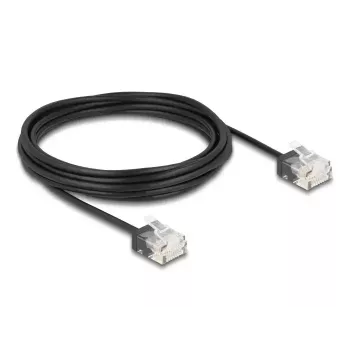 Sieťový kábel DeLOCK RJ45 Cat.6 UTP 5m čierny