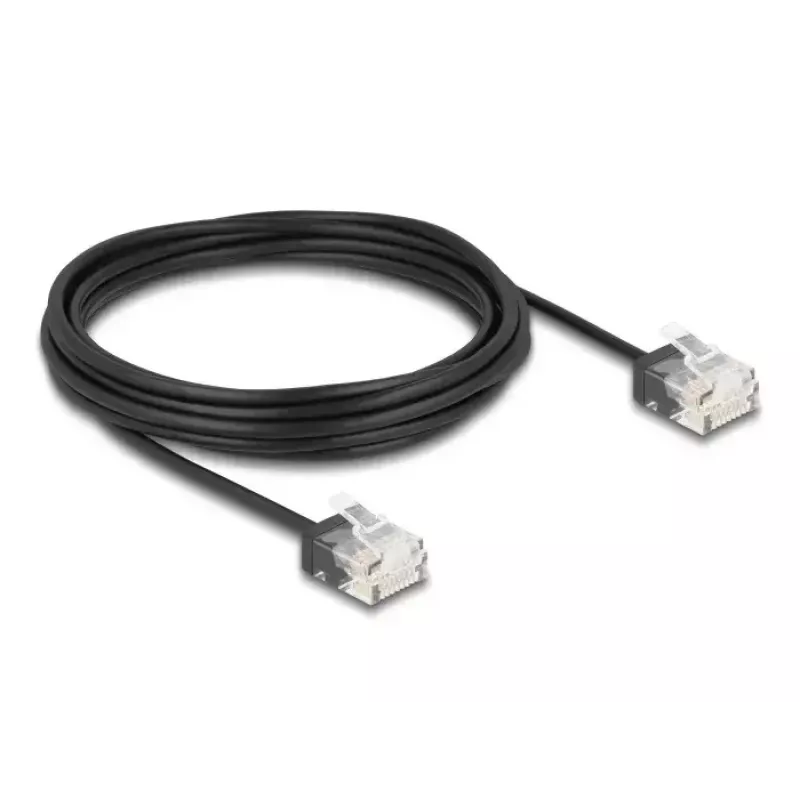 Sieťový kábel DeLOCK RJ45 Cat.6 UTP 5m čierny