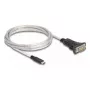 DeLOCK adaptér USB 2.0 Type-C na sériový RS-422/485 2m 5V