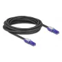 Sieťový kábel DeLOCK 80929 RJ-45 Cat6 5m čierny fialový