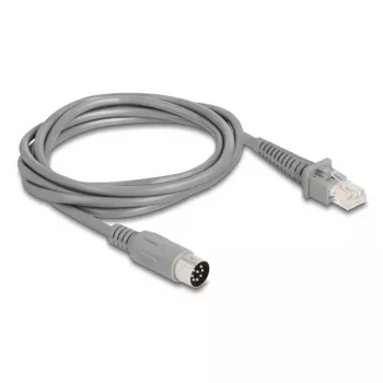 Sieťový kábel DeLOCK 90167 RJ-50 8-pólová svorkovnica 2 m sivý