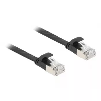 Sieťový kábel DeLOCK 81168 RJ-45 Cat6a 7,5 m čierny