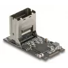 DELOCK interná M.2 na Mini-SAS adaptérová karta 64260, M.2 host, Mini-SAS výstup, JMicron JMB585, čierna, LED
