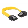 SATA kábel DeLOCK 83957 0,1 m 7-pólový čierny žltý
