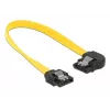 SATA kábel DeLOCK 83958 0,2m SATA 7-pin čierny žltý