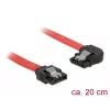 SATA kábel DeLOCK 83962 0,2 m SATA 7-pólový červený