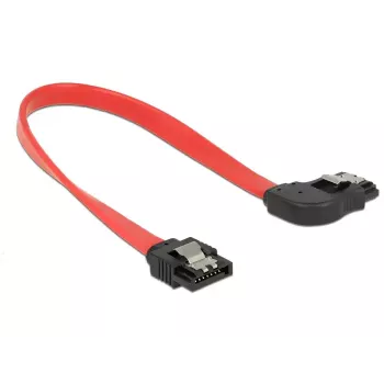SATA kábel DeLOCK 83967 0,2 m SATA 7-pin čierny červený