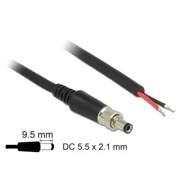 Napájací kábel DeLOCK 89907 čierny 0,95 m