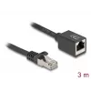 Sieťový kábel DeLOCK 90317 RJ-45 Cat6a 3 m čierny
