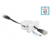 Sieťový sťahovací kábel DeLOCK Easy 45 modul RJ45 Cat.5e čierny