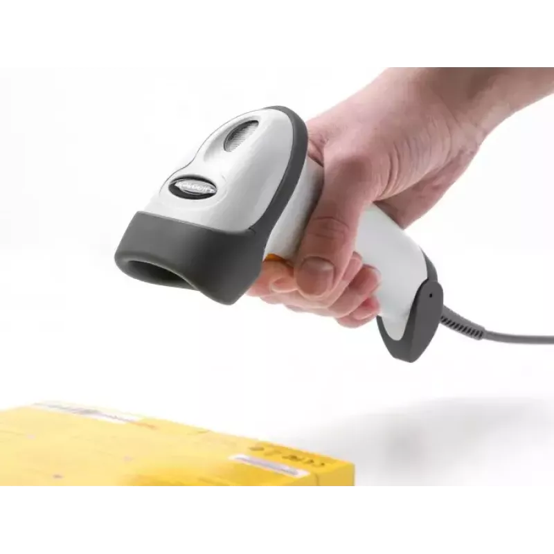 DeLOCK USB čítačka čiarových kódov 1D laser svetlosivá ručná káblová RJ-50