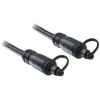 Audio kábel DeLOCK 82887 TOSLINK 1m čierny