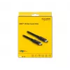 DeLOCK USB4 40 Gbit/s koaxiálny kábel 1,2 m USB PD 3.1 240 W