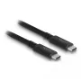 DeLOCK USB4 40 Gbit/s koaxiálny kábel 1,2 m USB PD 3.1 240 W