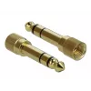 Audio kábel DeLOCK 85788 5 m 3,5 mm čierny sivý