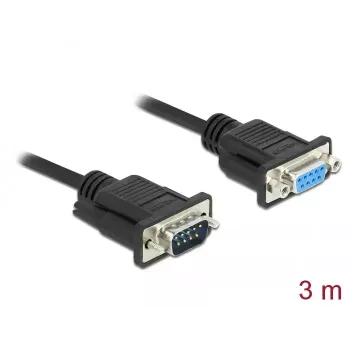 Sériový kábel DeLOCK 86617 čierny 3 m