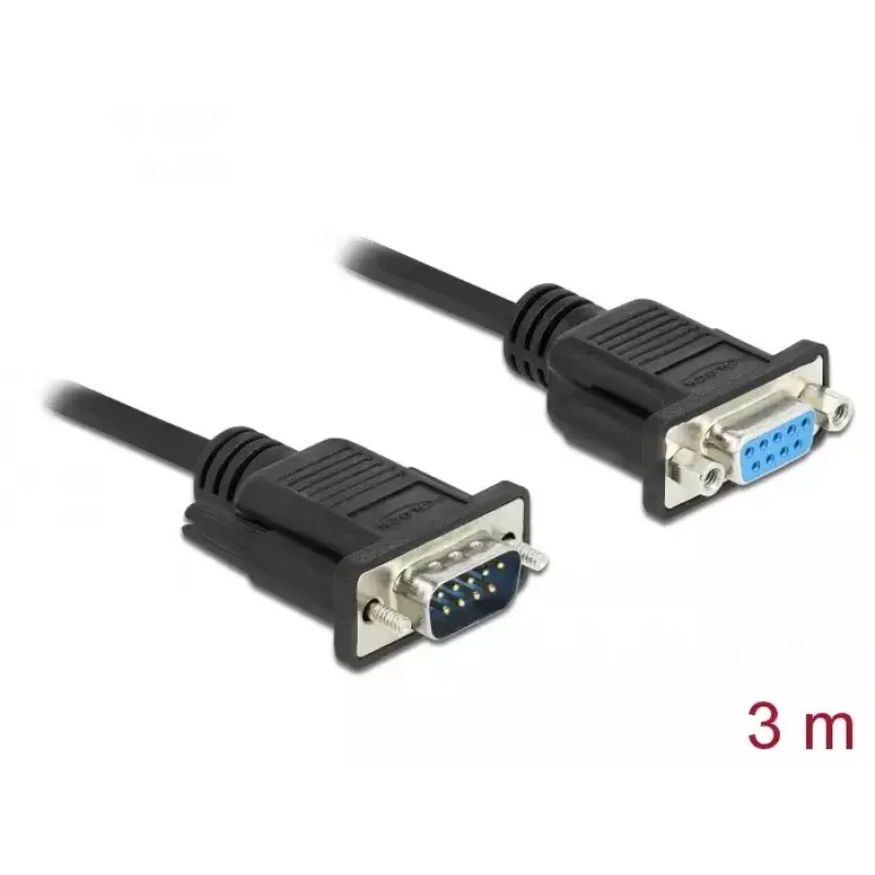 Sériový kábel DeLOCK 86617 čierny 3 m