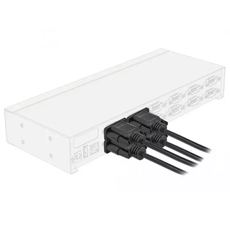 Sériový kábel DeLOCK 87785 čierny 2 m DB-9