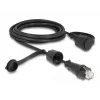 DeLOCK sieťový kábel RJ45 konektor samec na RJ45 konektor samec Cat.6 STP 3 m IP68 vodotesný