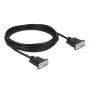 Sériový kábel DeLOCK 87784 čierny 5 m DB-9
