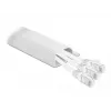 Káblový kanál DeLOCK 20885 montáž pod stôl 63 x 28 mm biely 2 ks