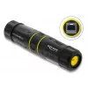 Spojovací adaptér DELOCK RJ45 konektor samica na RJ45 konektor samica so závitom M23, Cat.6a/Cat.7, IP68, čierny