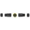 Spojovací adaptér DELOCK RJ45 konektor samica na RJ45 konektor samica so závitom M23, Cat.6a/Cat.7, IP68, čierny