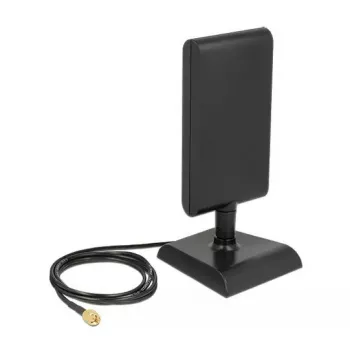 Delock 88992 Anténa LTE, SMA, 2-4 dBi, všesmerová, magnetická základňa, kábel ULA 100 1 m, čierna