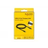 DeLOCK USB 2.0 rýchlonabíjací kábel USB Type-C konektor samec na samec 1,20 m 140 W