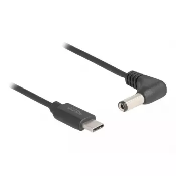 DeLOCK 85398 napájací kábel čierny 1,5 m USB C 5,5 x 2,1 mm