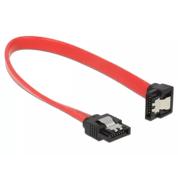 SATA kábel DeLOCK 83977 0,2 m čierny červený