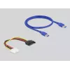 Riser karta PCI Express x1 na x16 DeLOCK 41430