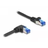 Sieťový kábel DeLOCK RJ45 Cat.6A S/FTP 3 m čierny