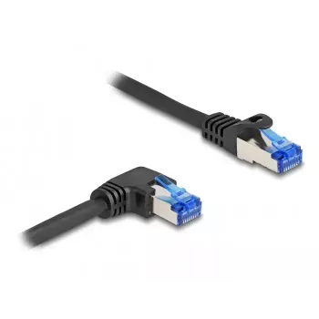 Sieťový kábel DeLOCK RJ45 Cat.6A S/FTP 3 m čierny