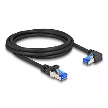 Sieťový kábel DeLOCK RJ45 Cat.6A S/FTP 3 m čierny