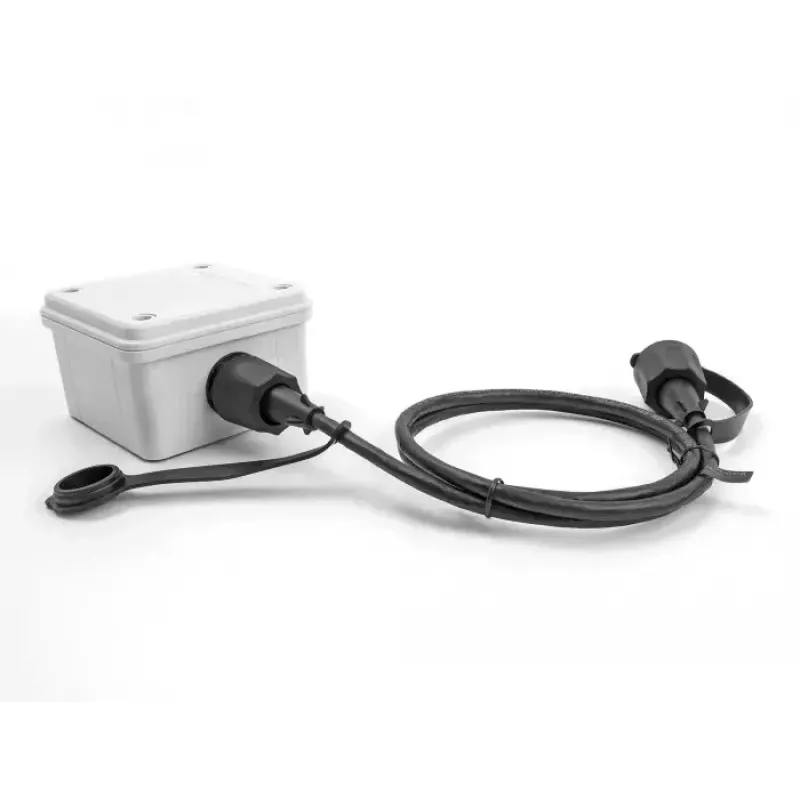 DeLOCK sieťový kábel RJ45 konektor samec na RJ45 konektor samec Cat.6 STP 1 m IP68 čierny