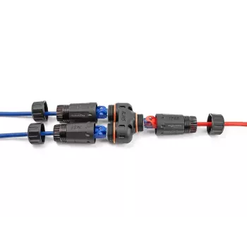 Sieťový kábel DeLOCK 88143 Y adaptér RJ45 na 2 x RJ45 Cat.6 čierny