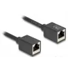 Sieťový kábel DeLOCK 90324 RJ-45 Cat6a 0,5 m čierny