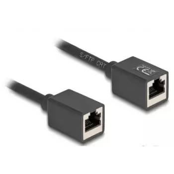 Sieťový kábel DeLOCK 90324 RJ-45 Cat6a 0,5 m čierny