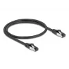 Sieťový kábel DeLOCK 80570 RJ-45 Cat8.1 0,5 m čierny