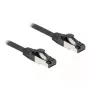 Sieťový kábel DeLOCK 80570 RJ-45 Cat8.1 0,5 m čierny