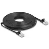Sieťový kábel DeLOCK 81169 RJ-45 Cat6a 10 m čierny