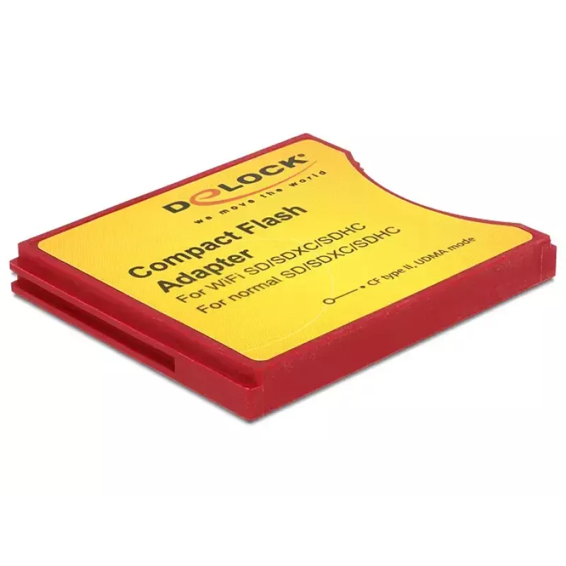 Delock 62542 kartový adaptér SD/SDHC/SDXC na CompactFlash