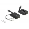 Videokábel adaptér DeLOCK 63940 USB Type-C na DisplayPort 0,03 m