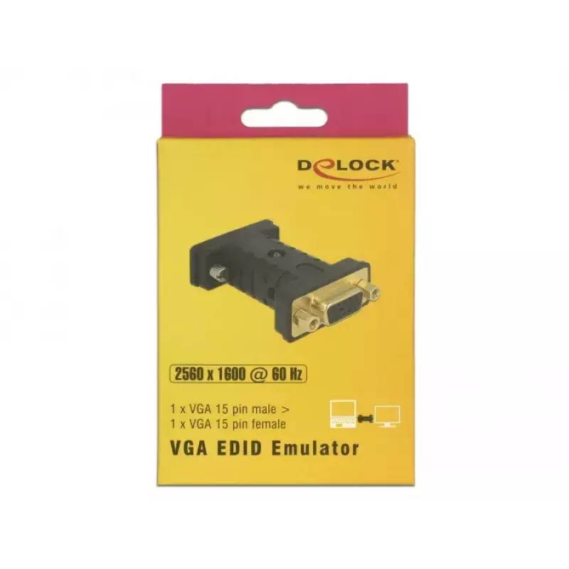 VGA adaptér D-Sub DeLOCK 63326